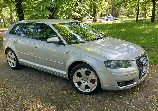 Audi A3 cena 15600 przebieg: 299000, rok produkcji 2006 z Sosnowiec małe 301